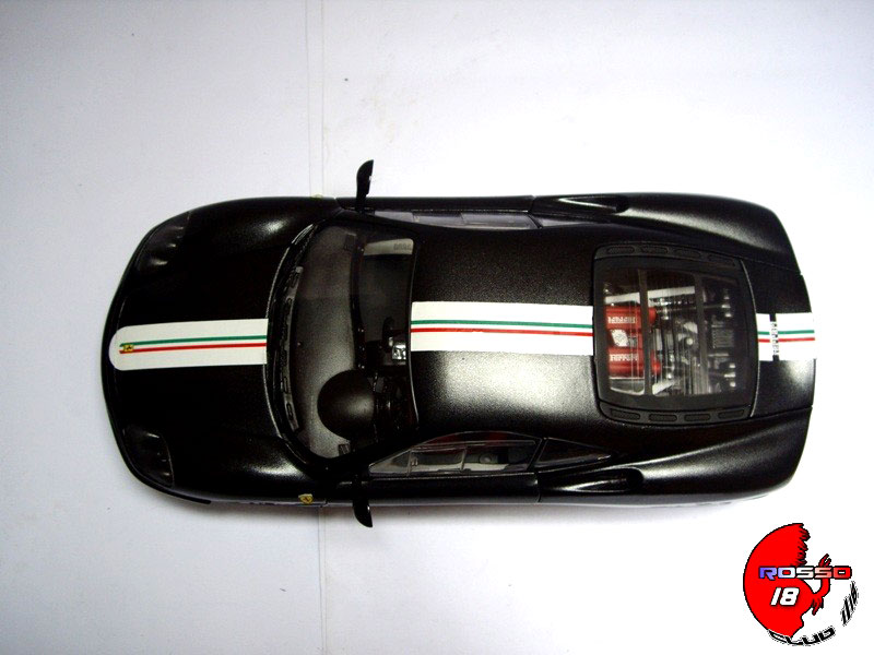 Ferrari 360 Modena 1/18 Hot Wheels Modena coupe cs noire